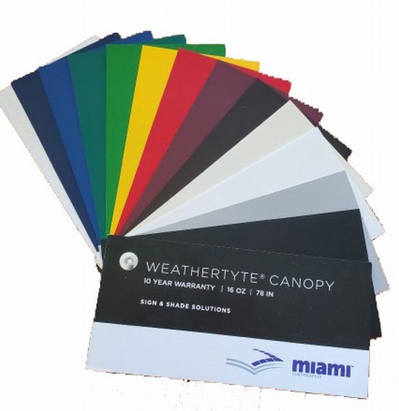 Weathertyte Canopy Stack Book - Stamoid Marine Fabric